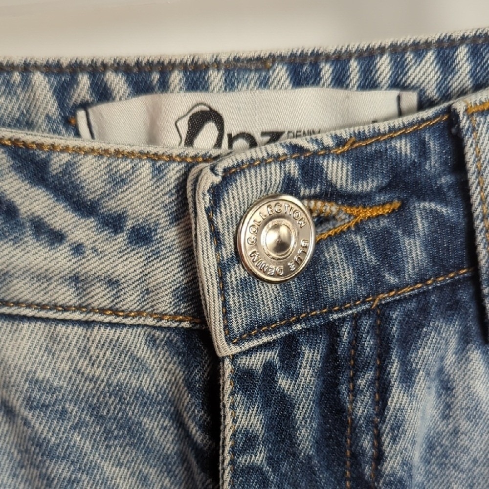 Onze Denim Made in Brasil Wide Leg‎ Denise Light Wash Size Women's 6 RARE HTF - Picture 8 of 15